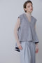 【STUMBLY】 Tweed Peplum Blouse ヒューエルミュージアム/hueLe Museum