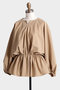 【STUMBLY】Balloon Sleeve Blouse ヒューエルミュージアム/hueLe Museum