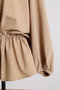 【STUMBLY】Balloon Sleeve Blouse ヒューエルミュージアム/hueLe Museum