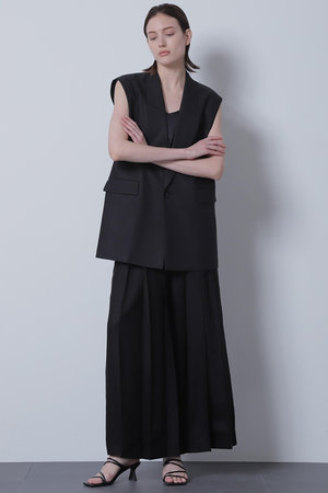 ヒューエルミュージアム/hueLe Museumの【STUMBLY】Tuck Pleated Wide Pants(110600/110601)