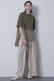 【STUMBLY】Tuck Pleated Wide Pants ヒューエルミュージアム/hueLe Museum