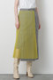 【STUMBLY】Mix Fabric Combination Skirt ヒューエルミュージアム/hueLe Museum