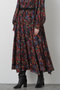 【STUMBLY】Printed Maxi Flare Skirt ヒューエルミュージアム/hueLe Museum