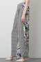 【STUMBLY】Printed Combination Wide Pants ヒューエルミュージアム/hueLe Museum