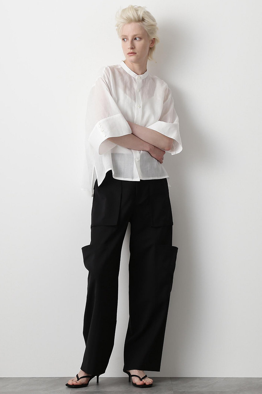 hueLe Museum 【STUMBLY】New Baker Cargo Pants (ブラック, ３６) ヒューエルミュージアム ELLE SHOP