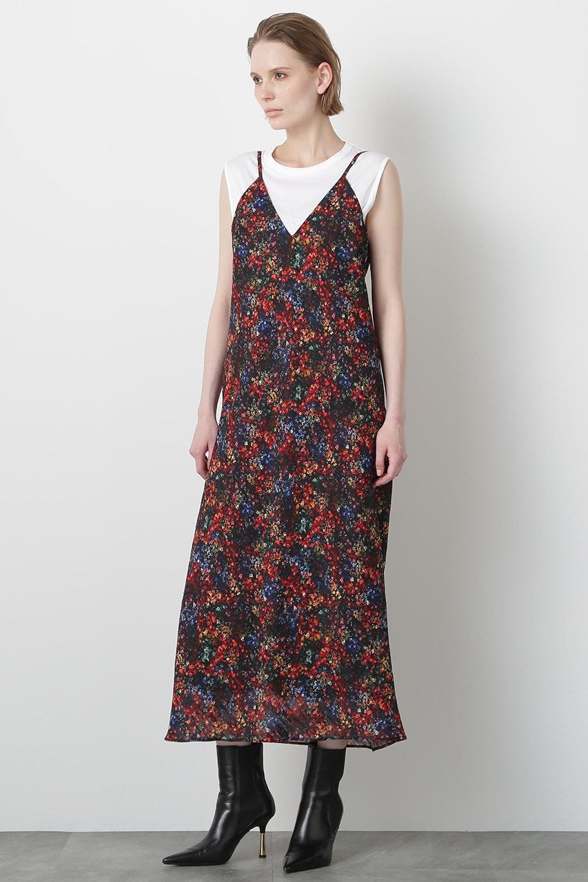 【STUMBLY】Printed Maxi Camisole Dress