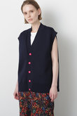 【STUMBLY】Painted Metal Button Gilet