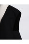【STUMBLY】Back Peplum Gilet Blouse ヒューエルミュージアム/hueLe Museum