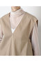 【STUMBLY】Back Peplum Gilet Blouse ヒューエルミュージアム/hueLe Museum