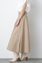 【STUMBLY】Maxi Flare Chino Skirt ヒューエルミュージアム/hueLe Museum