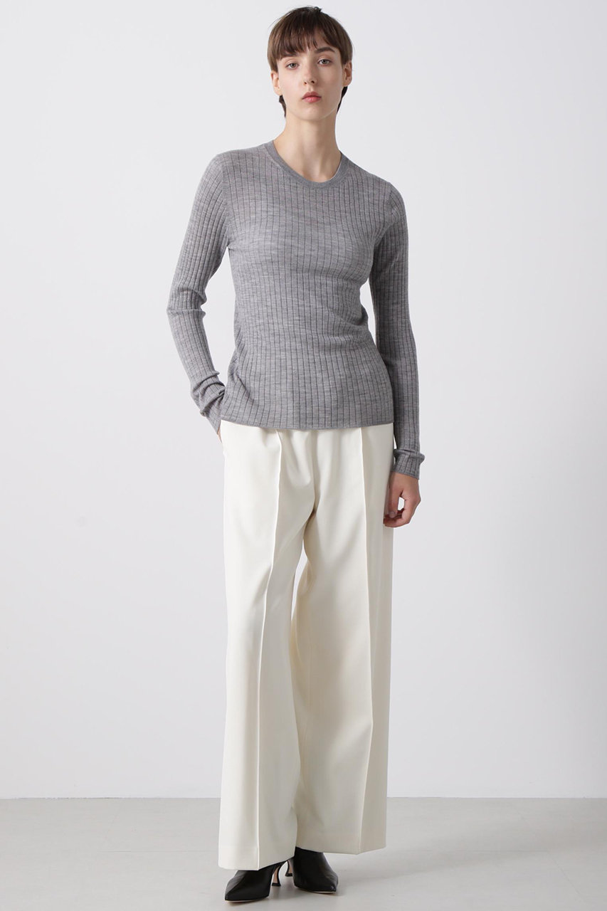 【hLM】ダブルクロスドロストパンツ