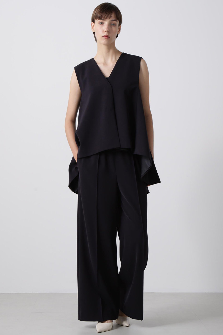 【hLM】ダブルクロスドロストパンツ