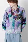 【STUMBLY】Crushed Art Print Shirts