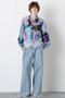 【STUMBLY】Crushed Art Print Shirts ヒューエルミュージアム/hueLe Museum