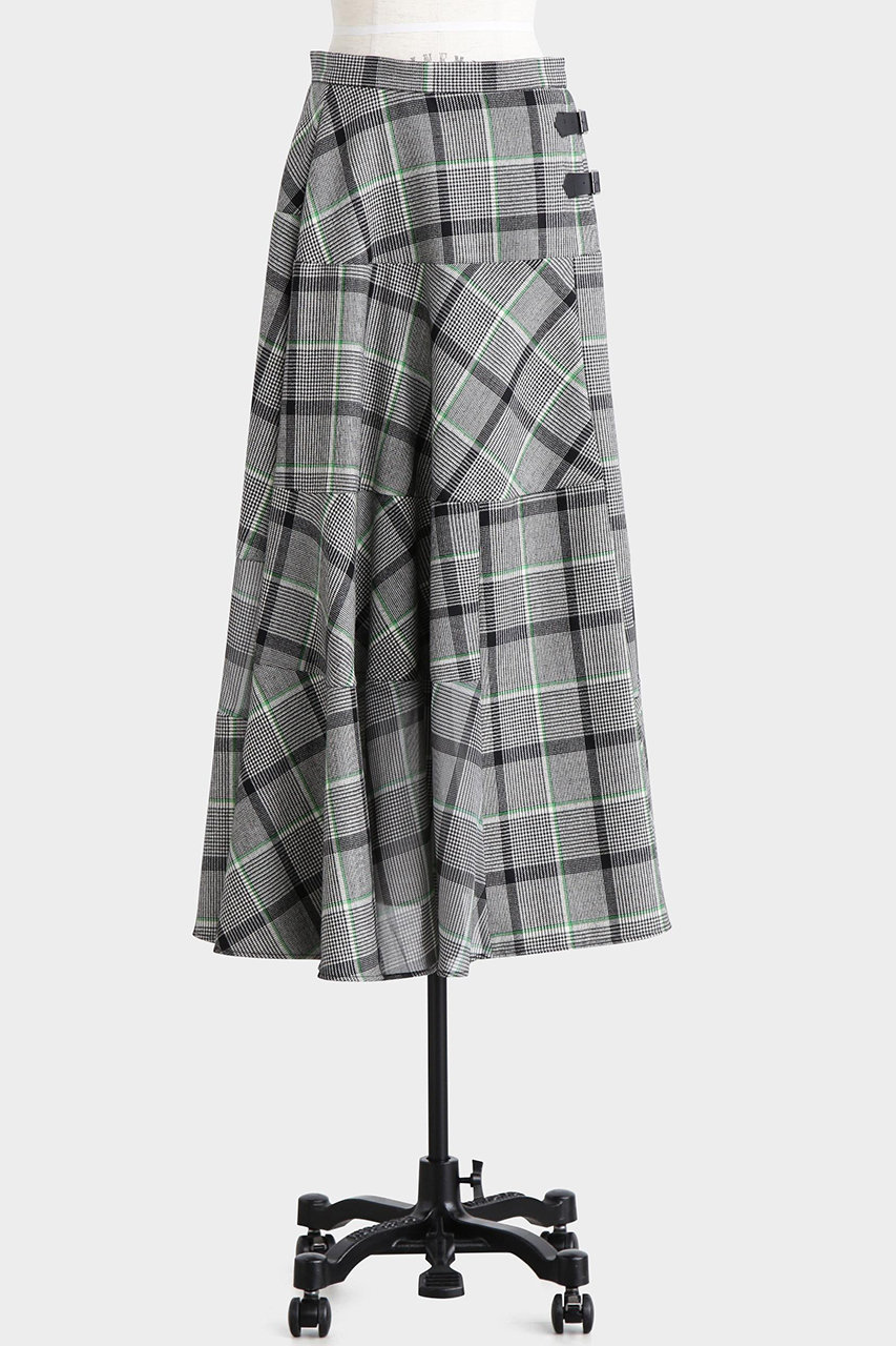 hueLe Museum 【STUMBLY】Sheer Combination Pattern Skirt (ホワイト, 38) ヒューエルミュージアム ELLE SHOP hueLe Museum 【STUMBLY】Sheer Combination Pattern Skirt (ホワイト, 38) ヒューエルミュージアム ELLE SHOP