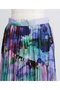 【STUMBLY】Crushed Art Print Skirt ヒューエルミュージアム/hueLe Museum