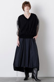 【STUMBLY】Balloon Silhouette Skirt