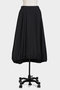 【STUMBLY】Balloon Silhouette Skirt ヒューエルミュージアム/hueLe Museum ブラック