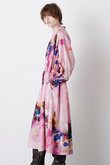 【STUMBLY】Art Printed Shirt Dress
