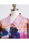 【STUMBLY】Art Printed Shirt Dress ヒューエルミュージアム/hueLe Museum