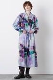 【STUMBLY】Art Printed Shirt Dress