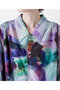 【STUMBLY】Art Printed Shirt Dress ヒューエルミュージアム/hueLe Museum