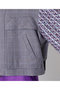 【STUMBLY】Tweed Sleeve Stand Zip UP JK ヒューエルミュージアム/hueLe Museum