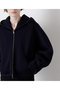【STUMBLY】Air Double Knit Hood Zip Up ヒューエルミュージアム/hueLe Museum