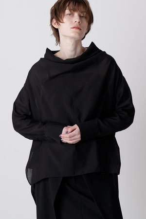 ヒューエルミュージアム/hueLe Museumの【hLM】スパンボイルブラウス(110400/110403)