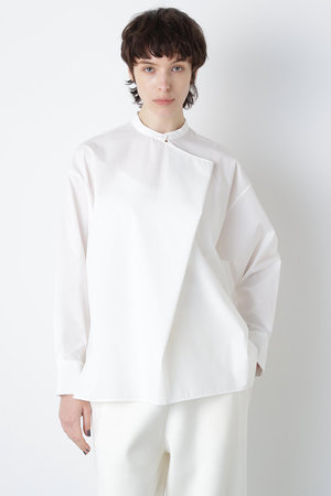 ヒューエルミュージアム/hueLe Museumの【hLM】タックネックブラウス(110400/110403)