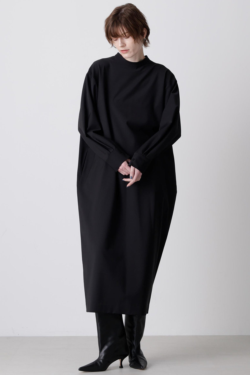 hueLe Museum 【hLM】2WAYドレス (ブラック, 36) ヒューエルミュージアム ELLE SHOP