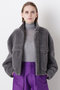 【STUMBLY】Boa Stand Zip Up Jacket ヒューエルミュージアム/hueLe Museum