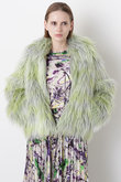 【STUMBLY】Gradation Dyed Fur Touch Jacket
