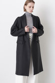【STUMBLY】Constructed Sleeve Chester Coat