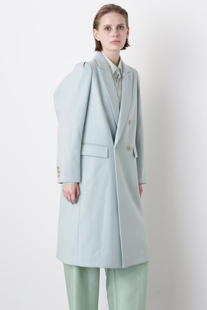 ヒューエルミュージアム/hueLe Museumの【STUMBLY】Constructed Sleeve Chester Coat(110900/110903)