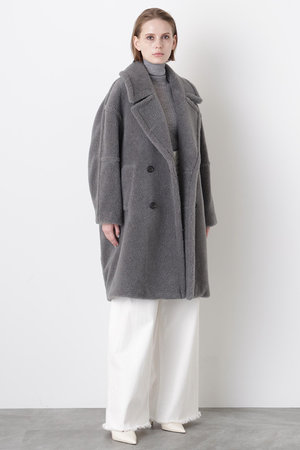 ヒューエルミュージアム/hueLe Museumの【STUMBLY】New Silhouette Pea Coat(110900/110903)