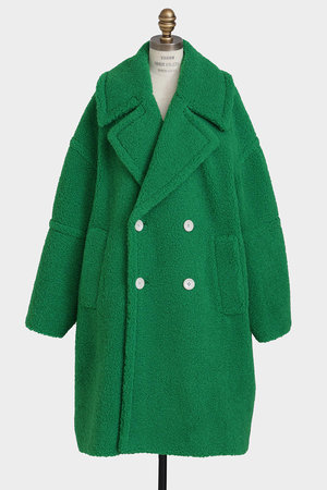 ヒューエルミュージアム/hueLe Museumの【STUMBLY】New Silhouette Pea Coat(110900/110903)