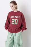 【STUMBLY】Printed Pullover