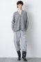 【STUMBLY】Pile Knit Cardigan ヒューエルミュージアム/hueLe Museum