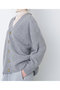 【STUMBLY】Pile Knit Cardigan ヒューエルミュージアム/hueLe Museum
