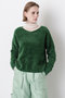 【STUMBLY】Glitter Yarn Pullover ヒューエルミュージアム/hueLe Museum