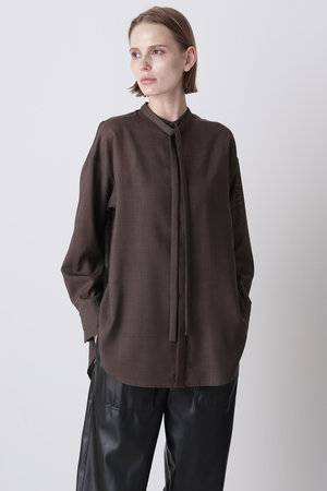 hueLe Museum コットン　ブラウス　F hueLe Museum｜ヒューエルミュージアムのブラウス・シャツ通販