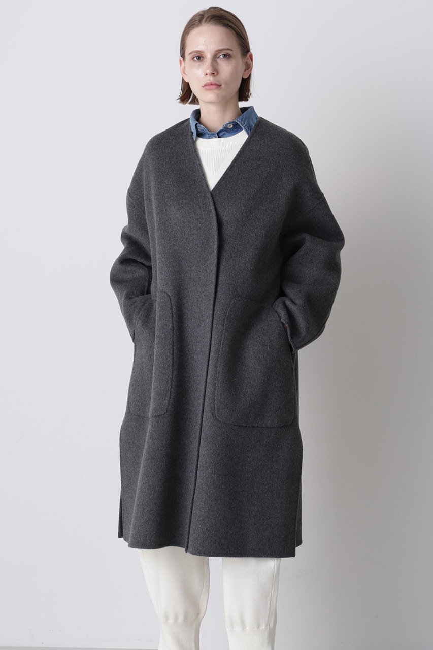hueLe Museum(ヒューエルミュージアム)｜【hLM】ウールリバーコート