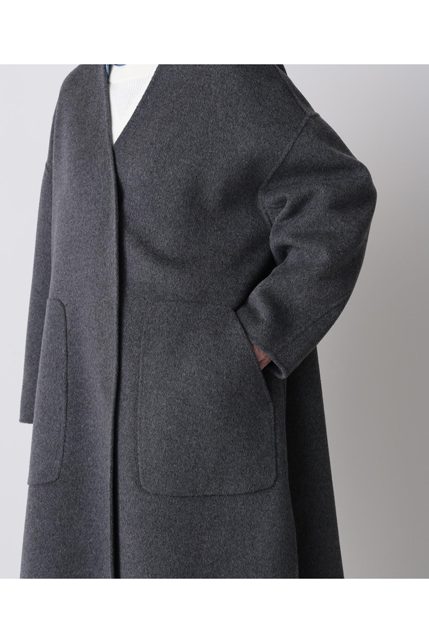 hueLe Museum(ヒューエルミュージアム)｜【hLM】ウールリバーコート