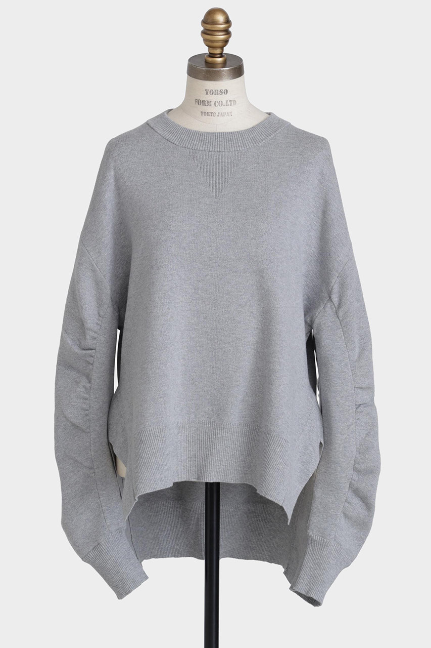 ヒューエルミュージアム/hueLe Museumの【hLM】スエットニット(グレー/7505270027)