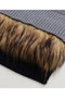 【STUMBLY】Fur Trim Combi Pullover ヒューエルミュージアム/hueLe Museum