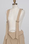 【STUMBLY】Suspender Wide Pants ヒューエルミュージアム/hueLe Museum