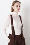 【STUMBLY】Suspender Wide Pants ヒューエルミュージアム/hueLe Museum
