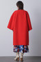 【STUMBLY】Round No Collar Coat ヒューエルミュージアム/hueLe Museum