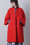 【STUMBLY】Round No Collar Coat ヒューエルミュージアム/hueLe Museum